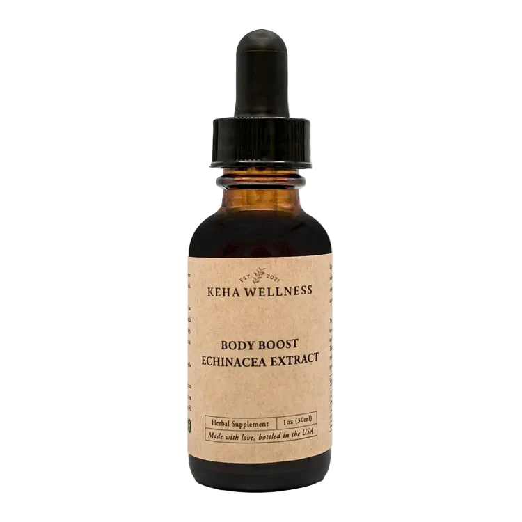 Body Boost — Echinacea Tincture | Organic Immune Herbal Extract
