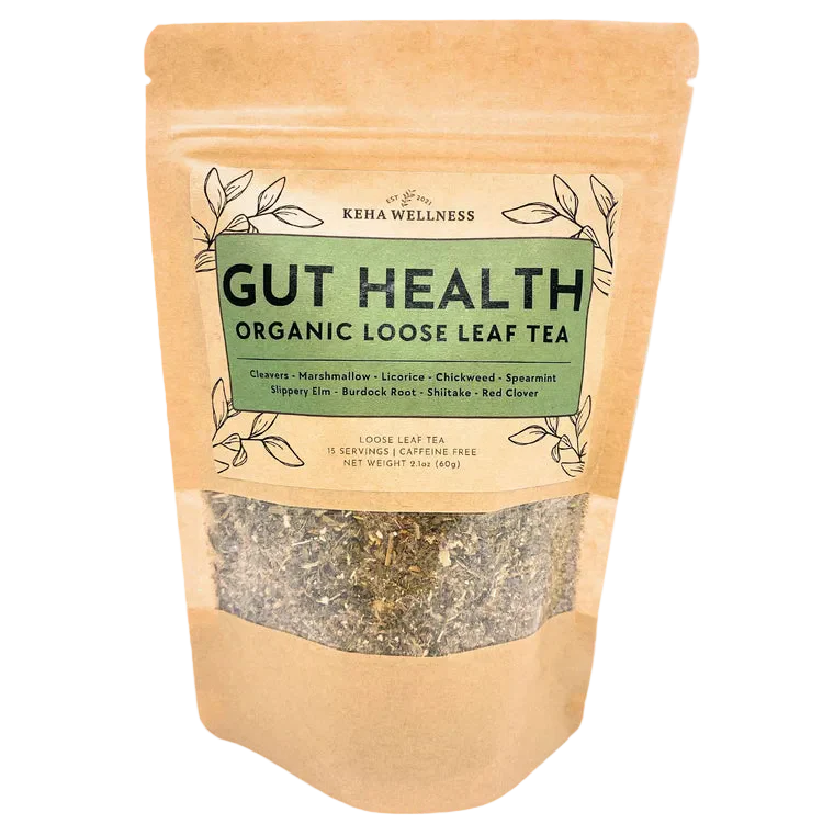 Soothing Gut Loose Leaf — Slippery Elm & Marshmallow | Organic Herbal Tea