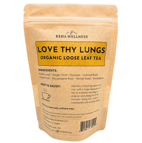 Breathe Loose Leaf — Mullein & Elecampane | Organic Respiratory Herbal Tea