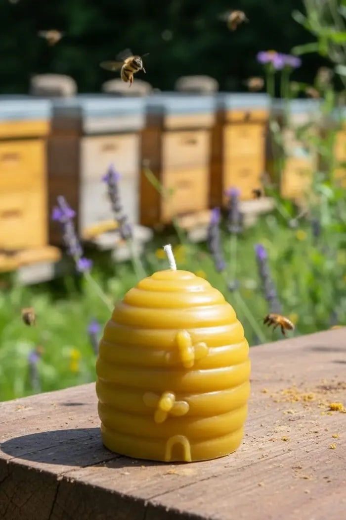 Skep Beeswax Candle